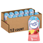Crystal Light Sugar-Free Zero Calorie Liquid Water Enhancer - Strawberry Lemonade (1.62 fl oz Bottle, Pack of 12)