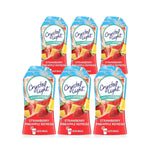 Crystal Light Liquid Strawberry Pineapple Refresh Naturally Flavored Drink Mix with Caffeine, 1.62 fl oz Bottle (Pack of 6)