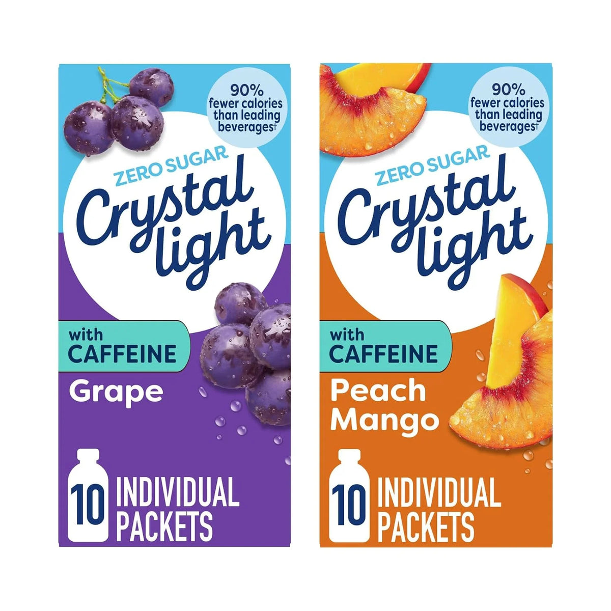 Crystal Light On-The-Go Drink Mix Packets, Sugar Free Powdered Water Enhancer, Naturally Flavored Low Calorie Beverage Mix, Cherry Pomegranate, 10 Count (Pack of 7)