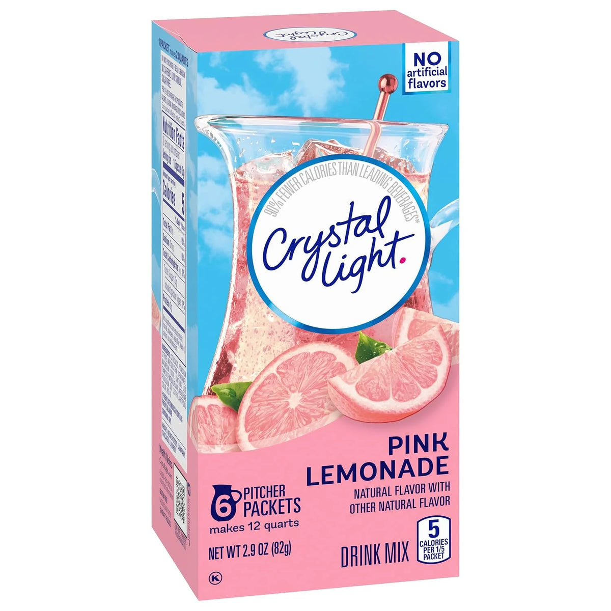 Crystal Light Drink Mix, Pink Lemonade,2.9 Ounce (Pack of 6)